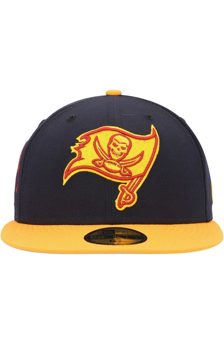 New Era Men's New Era Navy/Gold Tampa Bay Buccaneers 30 Seasons 59FIFTY Fitted Hat, Alternate, color, Navy