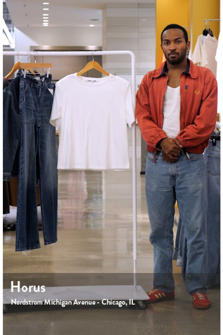 Power Shoulder Cotton T-Shirt video