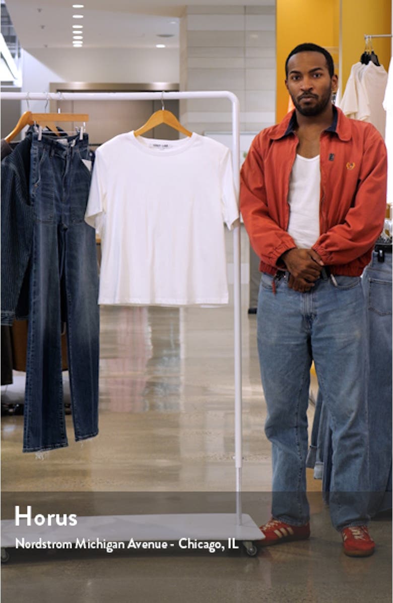 Power Shoulder Cotton T-Shirt, sales video thumbnail