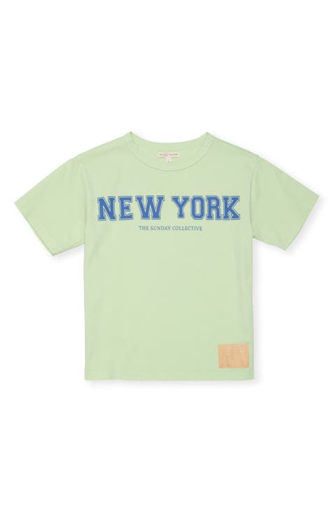 Kids' New York Weekend Organic Cotton Graphic T-Shirt (Toddler, Little Kid & Big Kid)