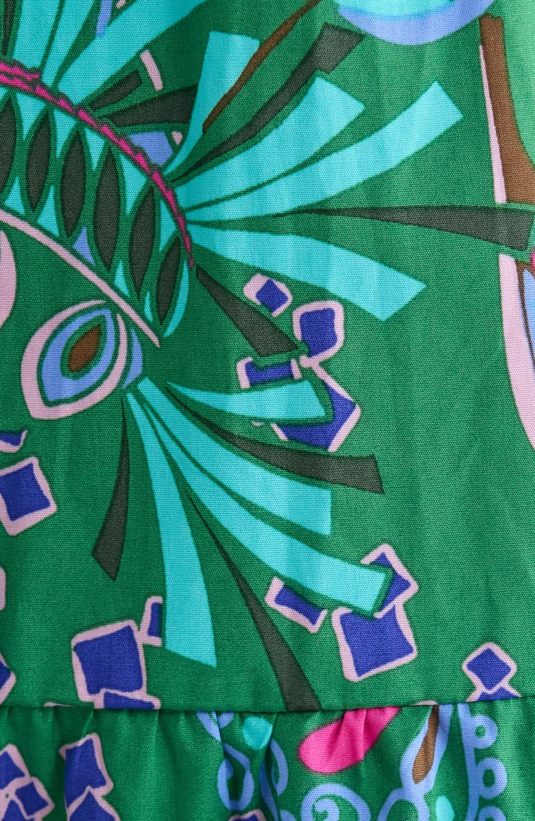 SUGARLIPS Vesper Geo Sunfire Maxi Dress, Alternate, color, 