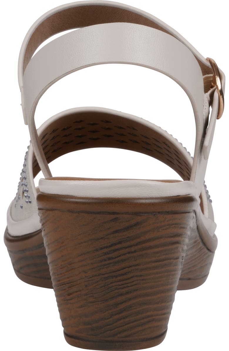 GC SHOES Ankle Strap Sandal, Alternate, color, Ivory