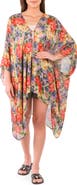 Patricia Nash Floral Short Ruana