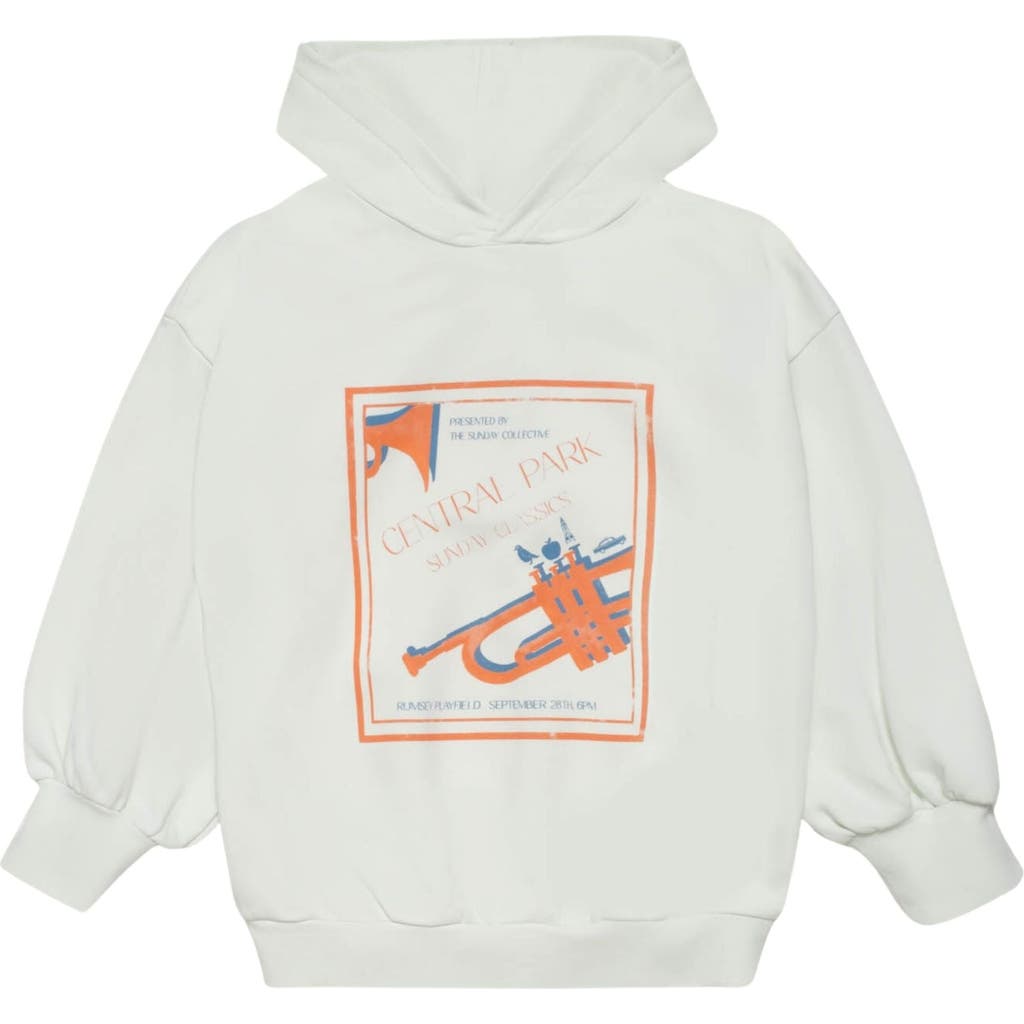 The Sunday Collective Organic Weekend Hoodie In Blue