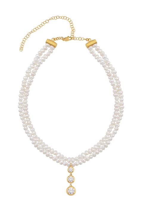 Bella Statement Pearl Necklace