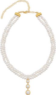PERACAS Bella Statement Pearl Necklace