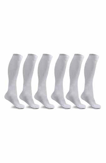 EXTREME FIT 6-Pack Elite Comfort Knee Length Compression Socks