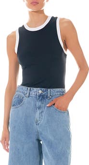 Grey Lab Colorblock Bodysuit