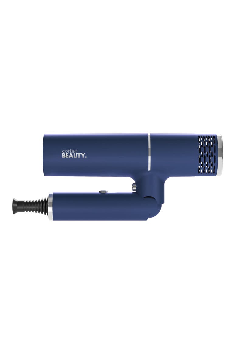 Airfold Ionic Foldable Dryer + 2-Piece Blowout Brush Set $249.99 Value, Alternate, color, BLUE
