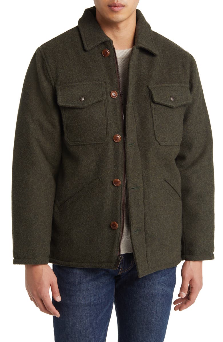 Schott NYC Grandville Wool Blend Jacket, Main, color, 