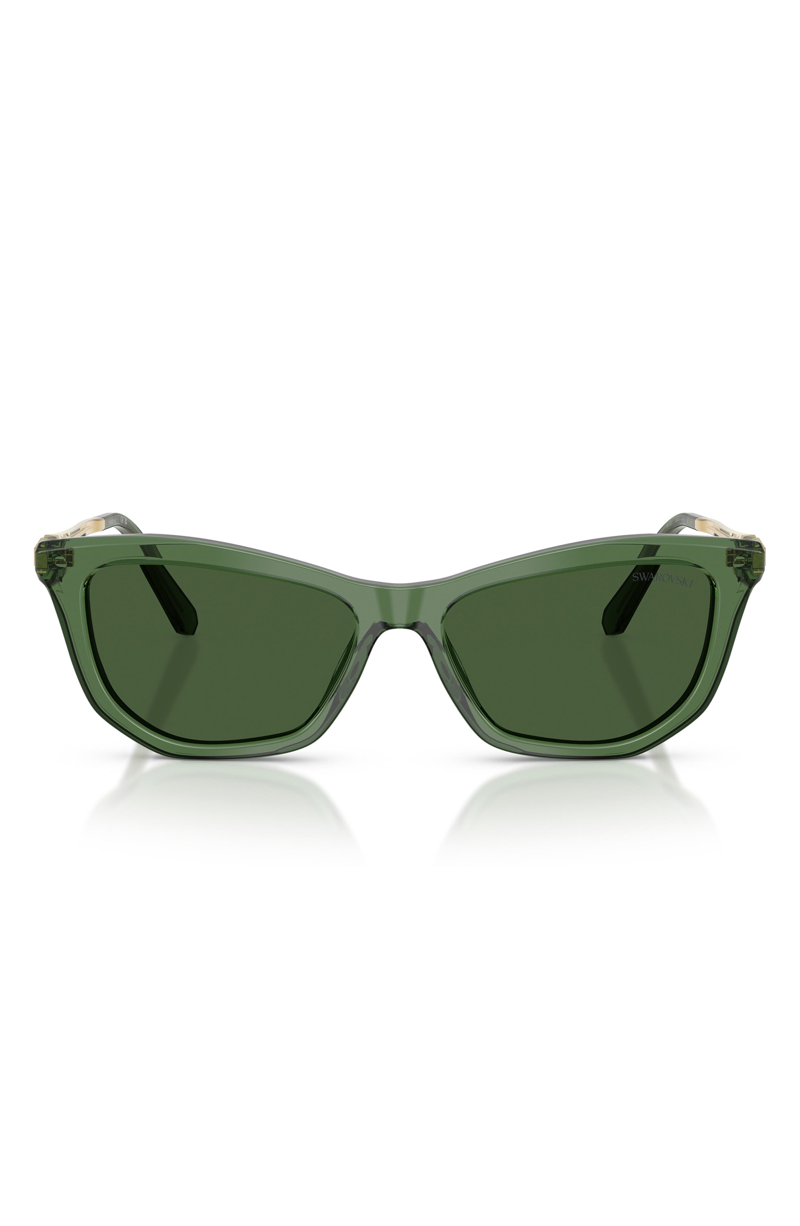 TRANSPARENT GREEN / DARK GREEN