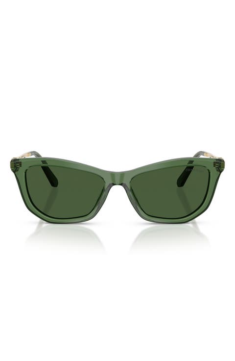 56mm Cat Eye Sunglasses