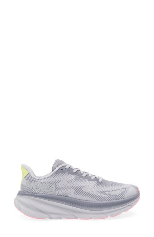 Hoka Clifton 9 Running Shoe In Gray
