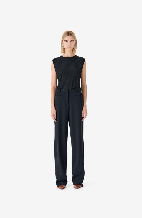 Aluri Wide Leg Trouser