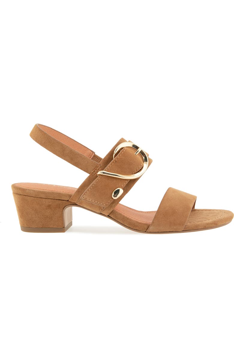 André Assous Patresa Ankle Strap Sandal, Alternate, color, Cognac