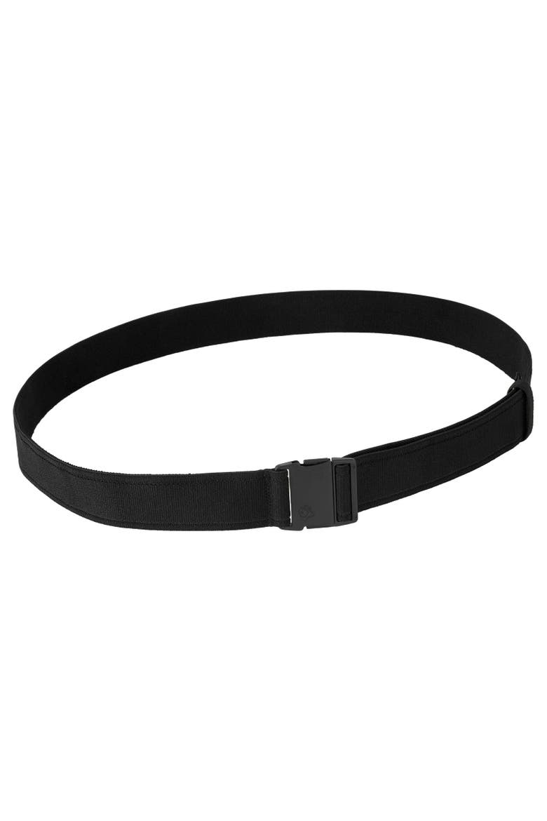 Kiwi Plain Stretch Belt, Main, color, Black