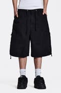 JADED LONDON Cargo Parachute Shorts