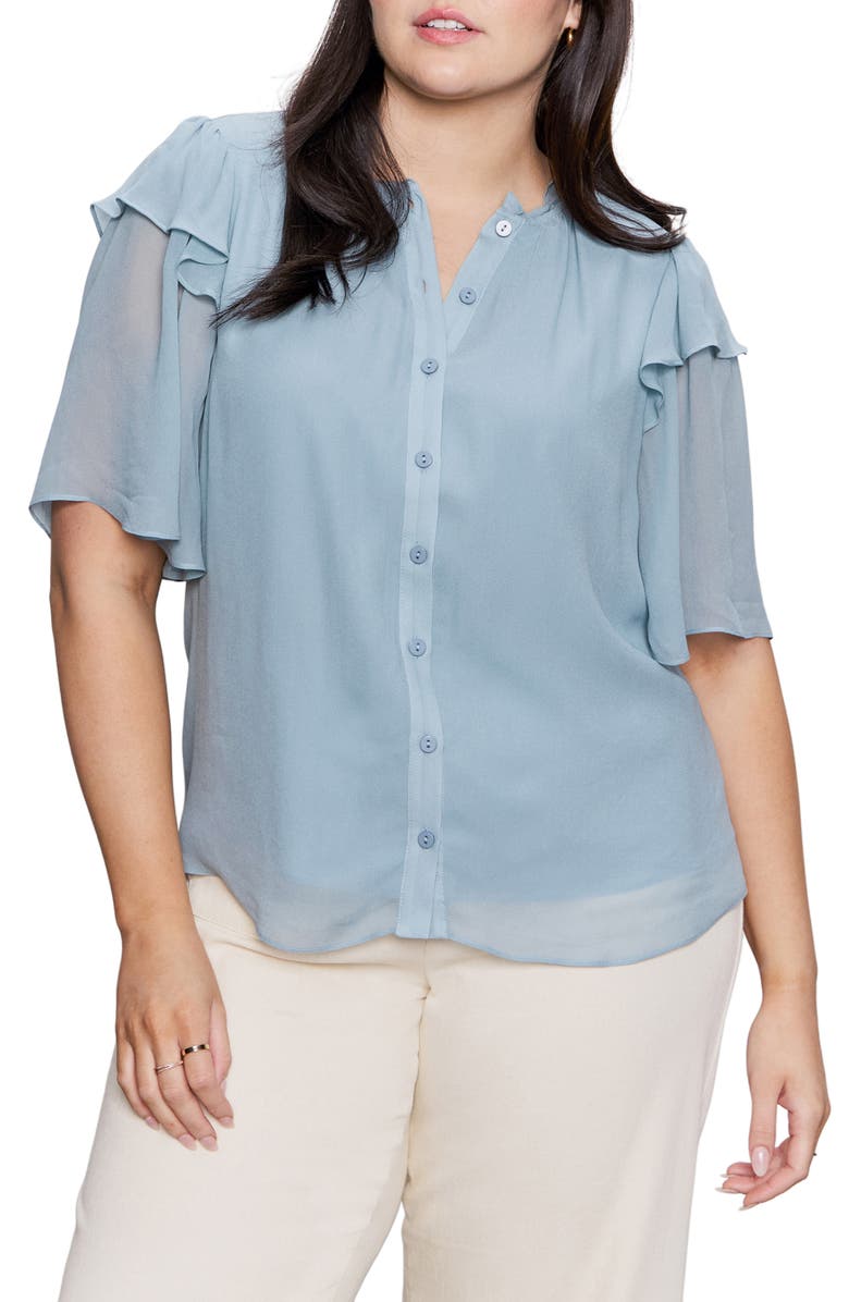 Sanctuary Déjà Vu Top, Main, color, Sky Blue Gray