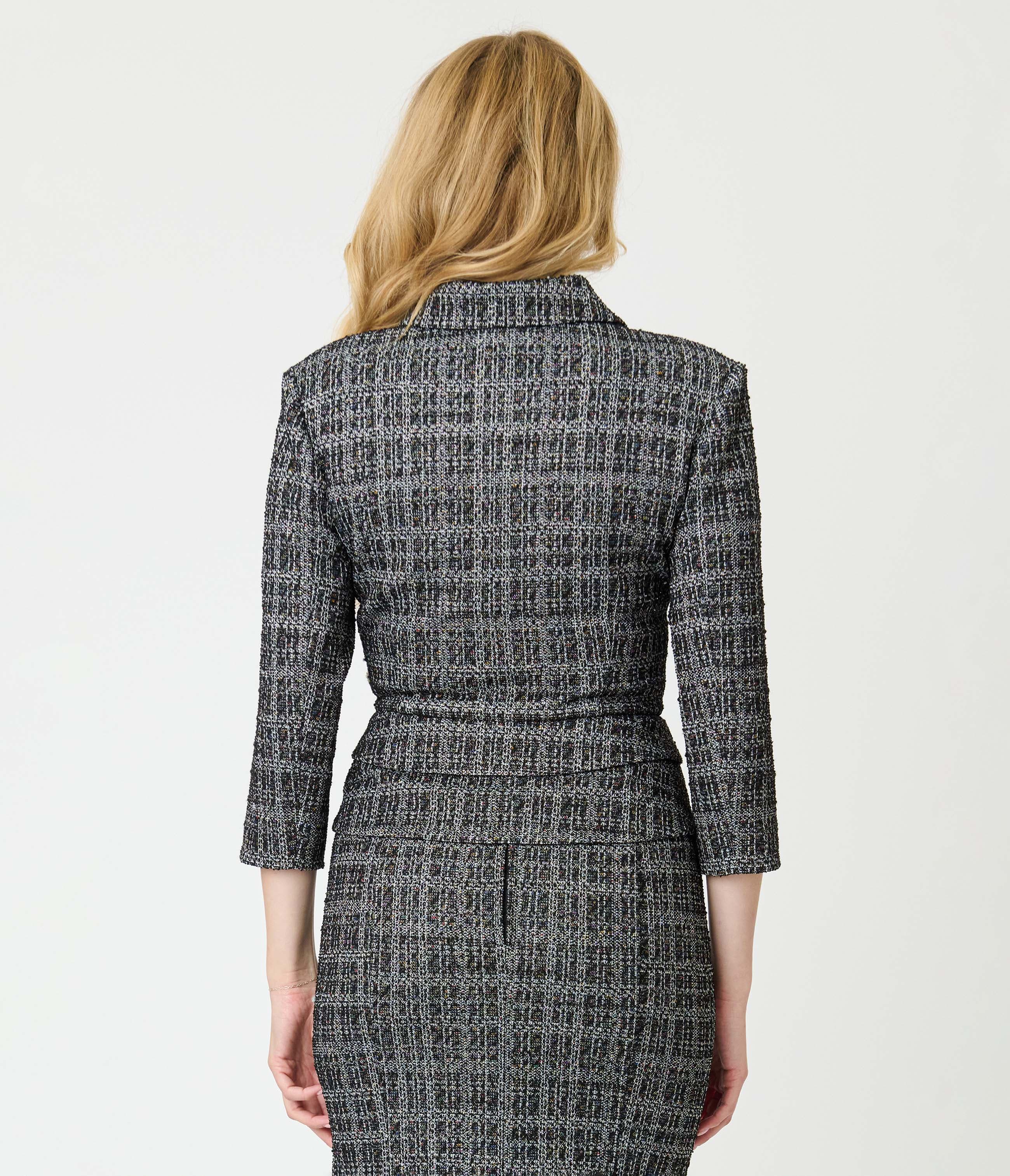 Boucle Peplum Jacket - image 2