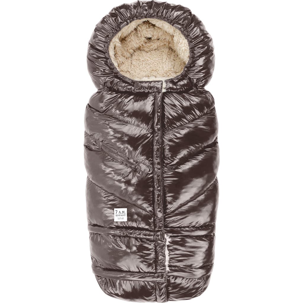 7 A.M. Enfant 212 evolution® Polar Extendable Stroller & Car Seat Water Resistant Footmuff in Brown Polar  product