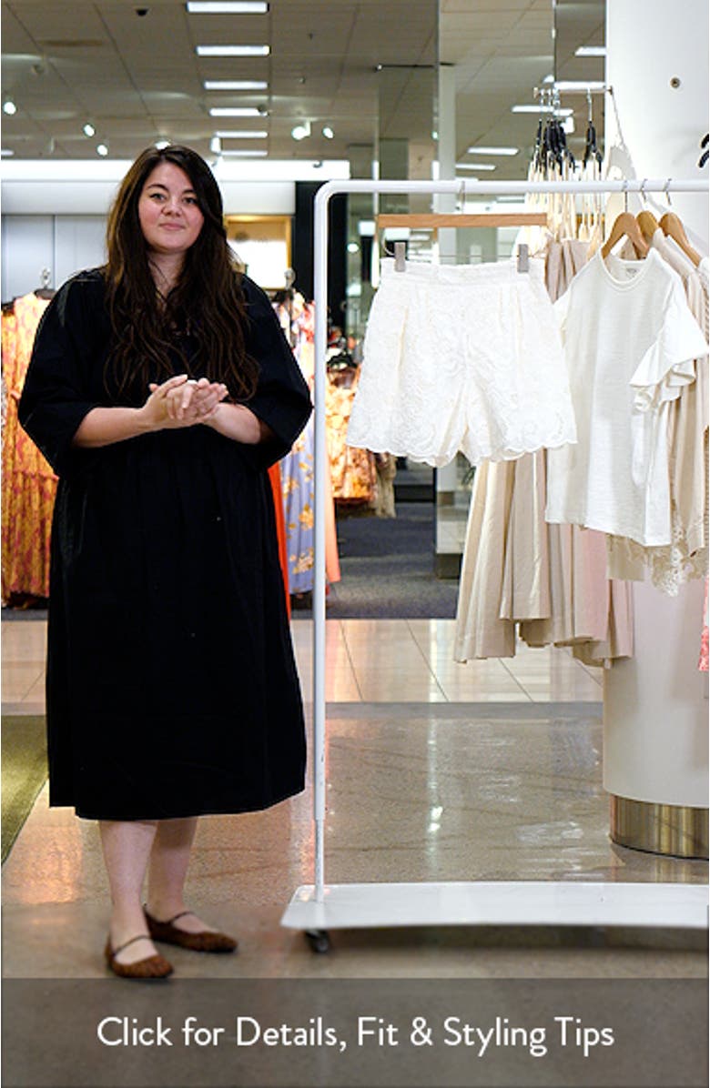 Archer Appliqué Cotton Shorts, sales video thumbnail