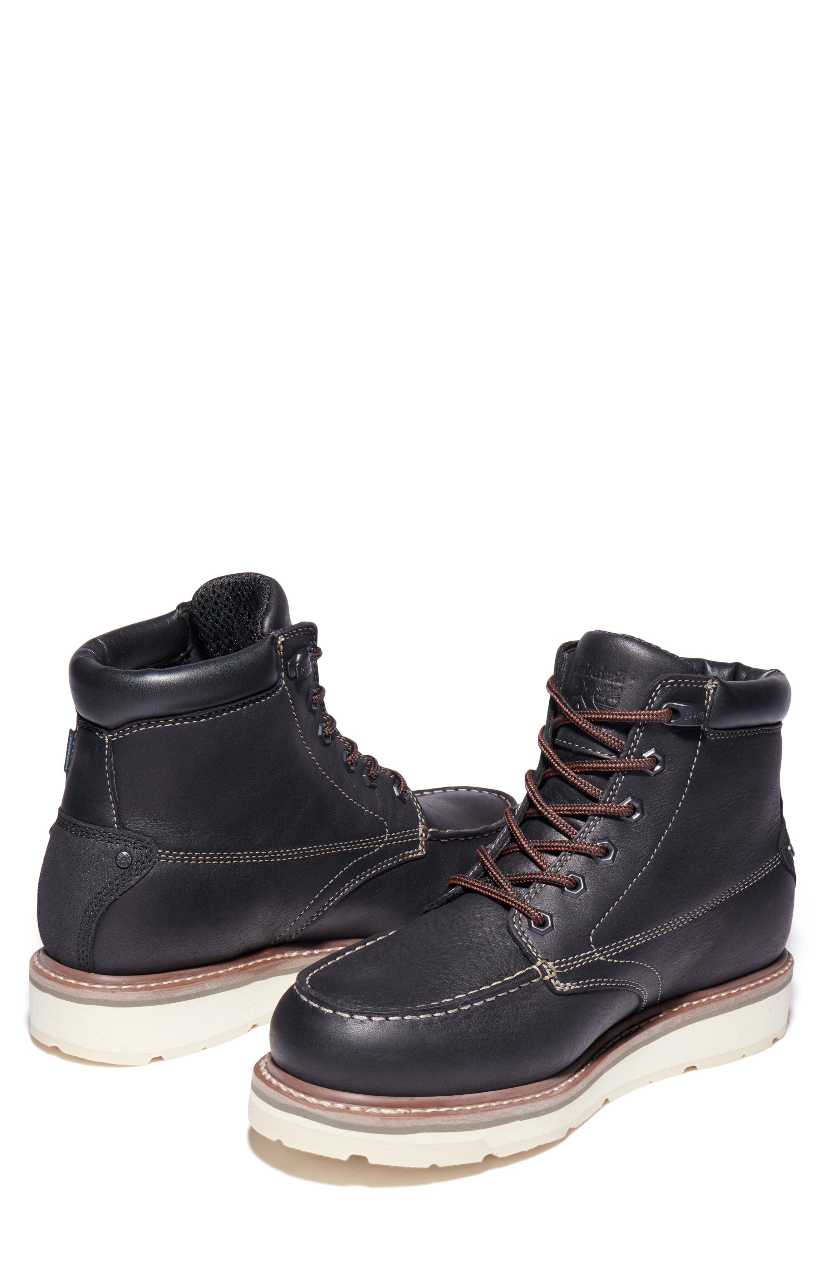 Timberland Gridworks 6" Waterproof Work Boot, Alternate, color, Black