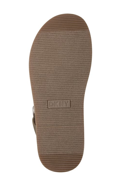 Dkny Berris Slingback Platform Espadrille In Bone