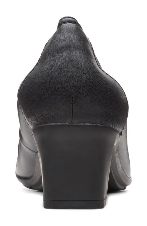 Clarks Neily Pearl Womens Leather Pebbled Pumps In Multi