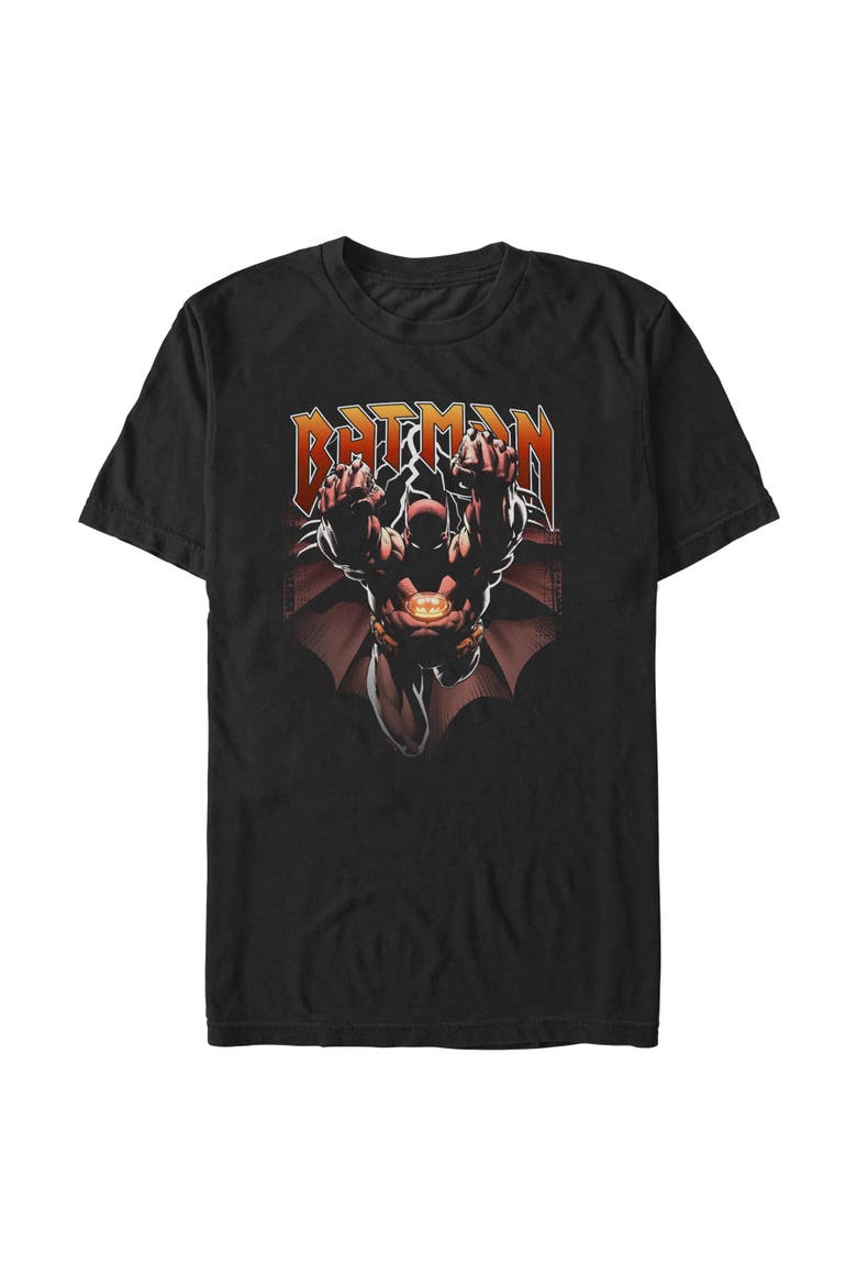 Men's Batman Lightning Logo  Graphic T-Shirt, Alternate, color, Black