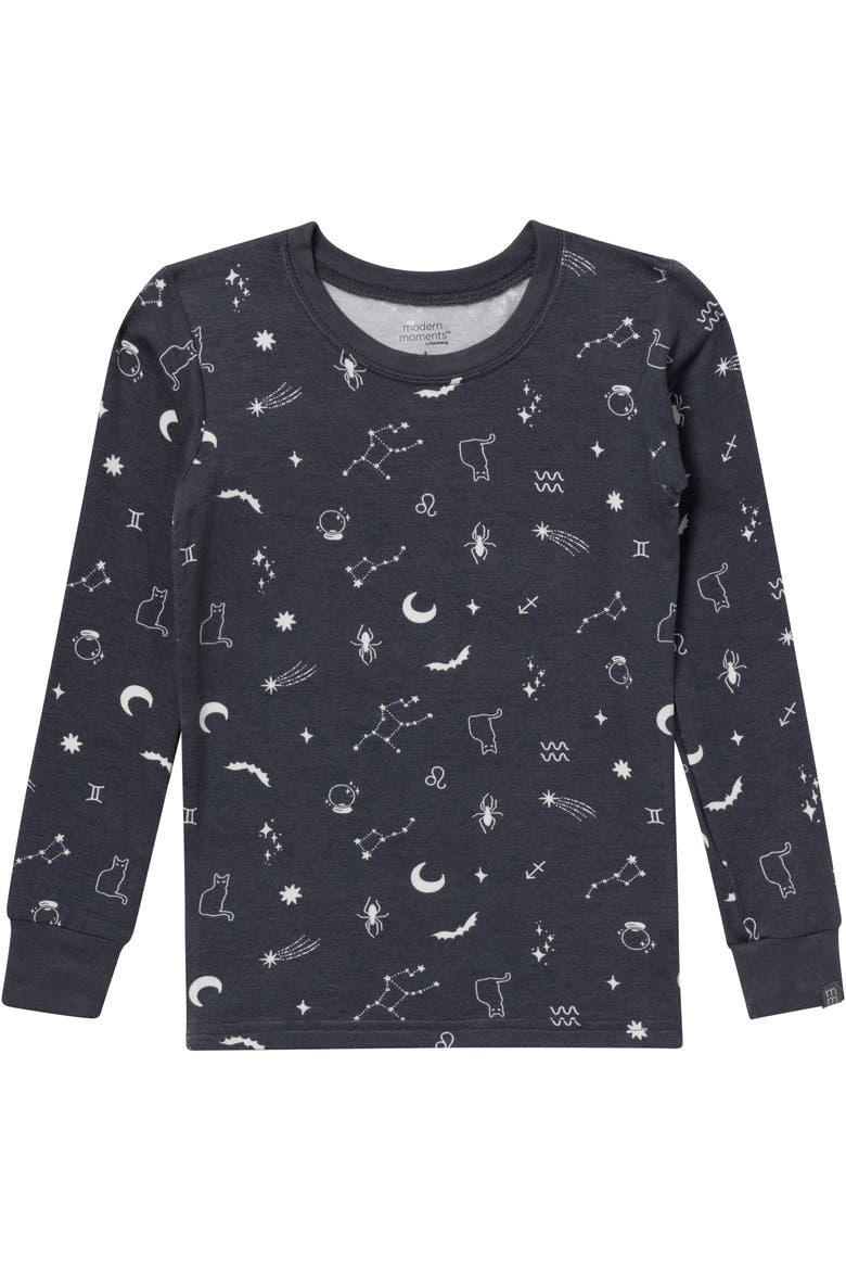 Hacci Sung Fit Footless Pajama Set, Alternate, color, Halloween Night