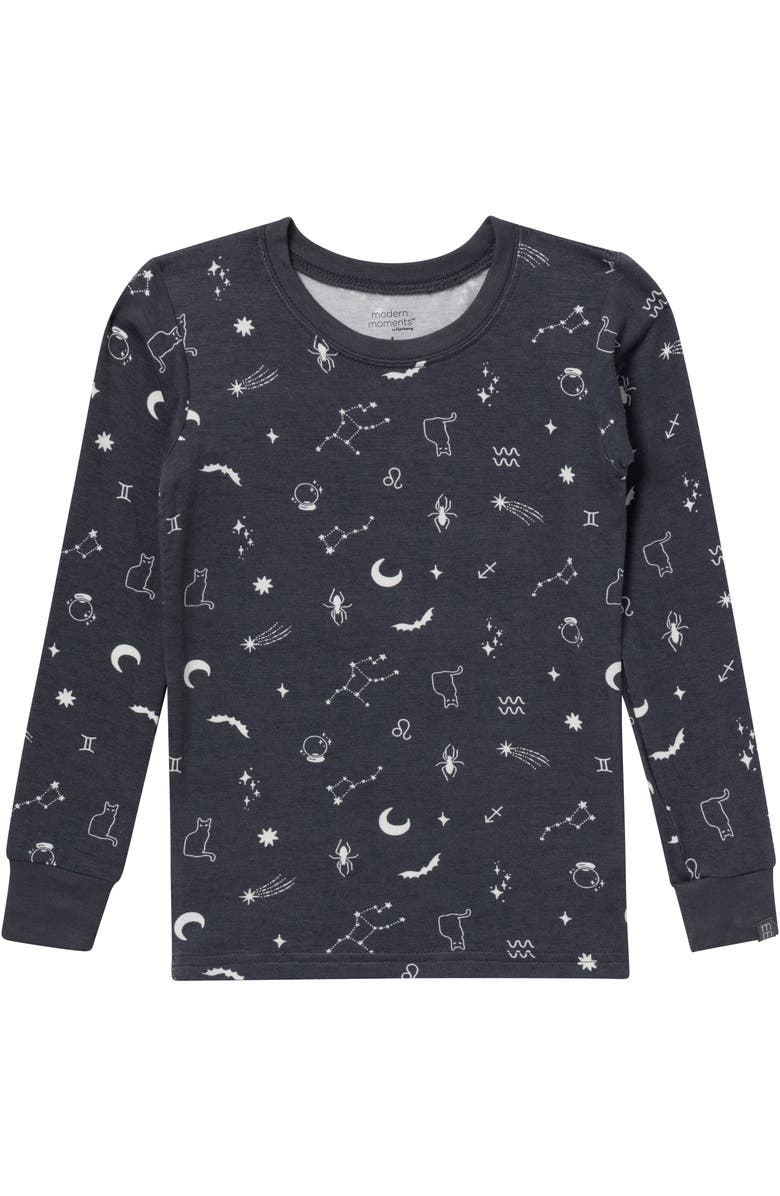Modern Moments<sup>™</sup> by Gerber Hacci Sung Fit Footless Pajama Set, Alternate, color, Halloween Night