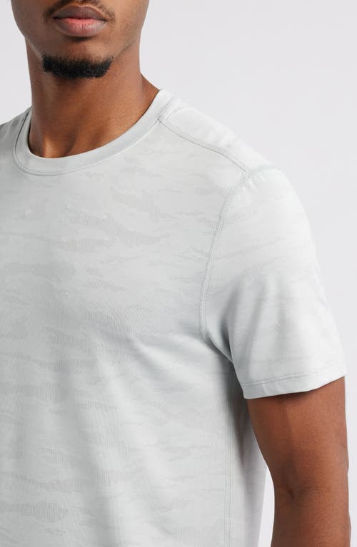 Ten Thousand Camouflage Knit Performance T-shirt In Light Grey