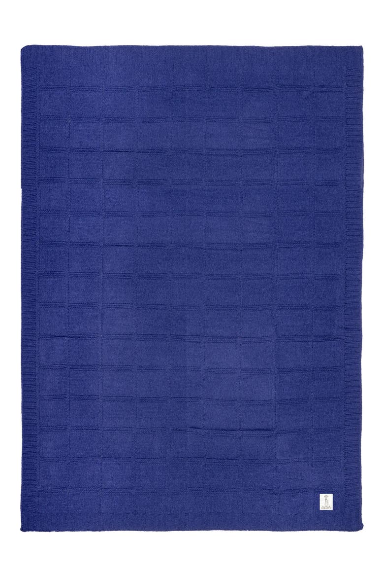 Pointelle XL Throw Blanket, Main, color, INK