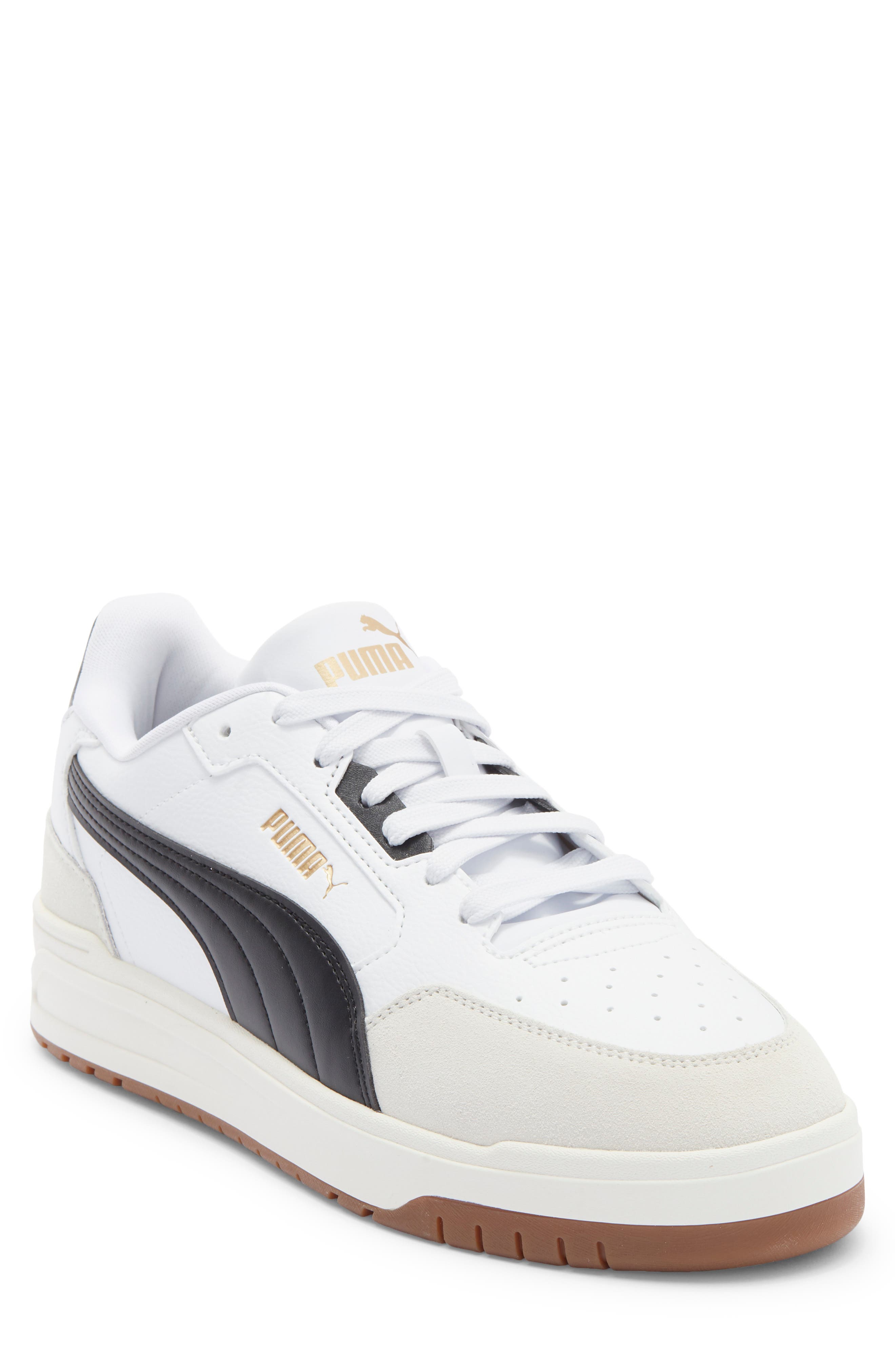 PUMA Shuffle Downtown OG Sneaker, Main, color, Puma White/ Puma Black/ Gray