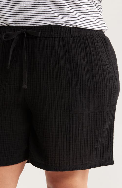 Eileen Fisher Organic Cotton Drawstring Shorts