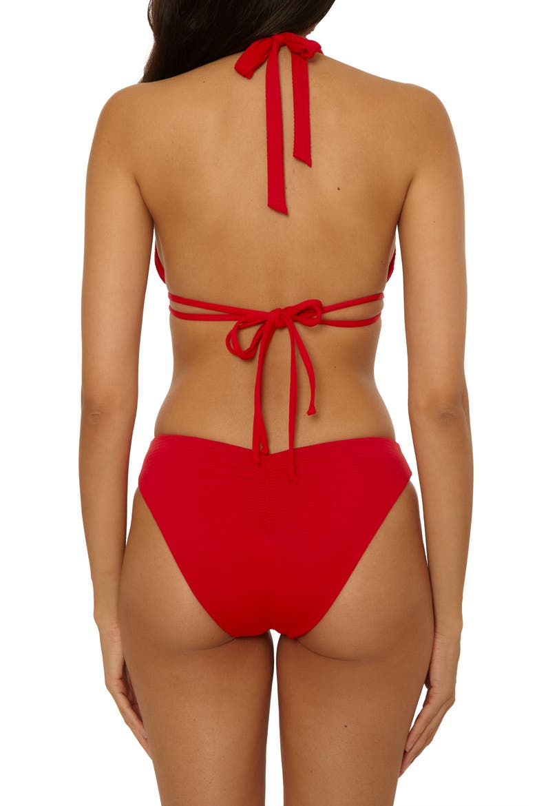 Riviera Hipster Bikini Bottoms, Alternate, color, APPLE