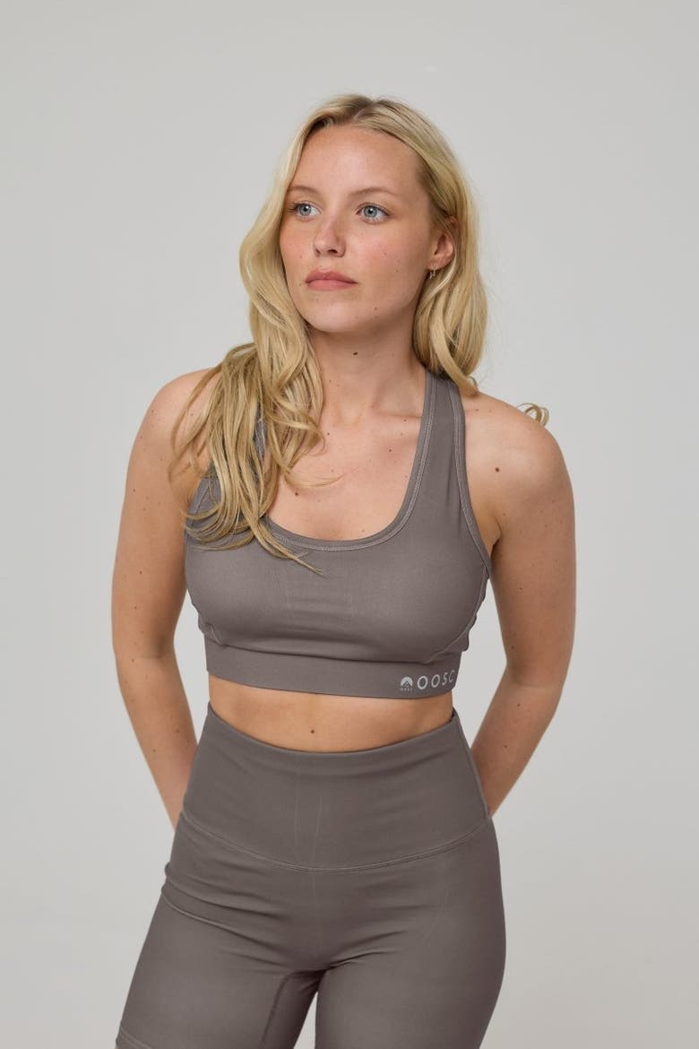 High Support Elite Crossback Sports Bra - Khaki, Alternate, color, Khaki