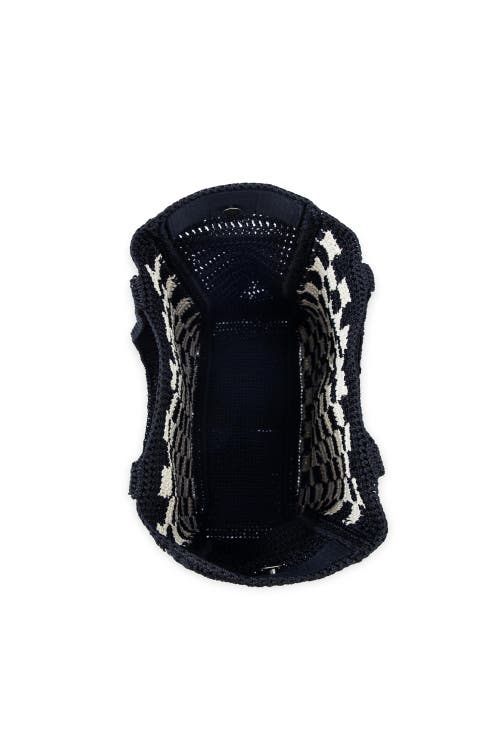 The Sak Lanie Market Tote Hand Crochet Bag In Black