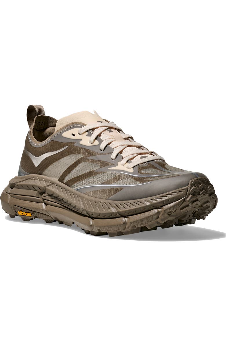 HOKA Mafate Speed 4 Lite Sneaker, Main, color, Light Roast/ Oatmilk