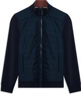Ted Baker Durano Quilt Front Piqué Jacket