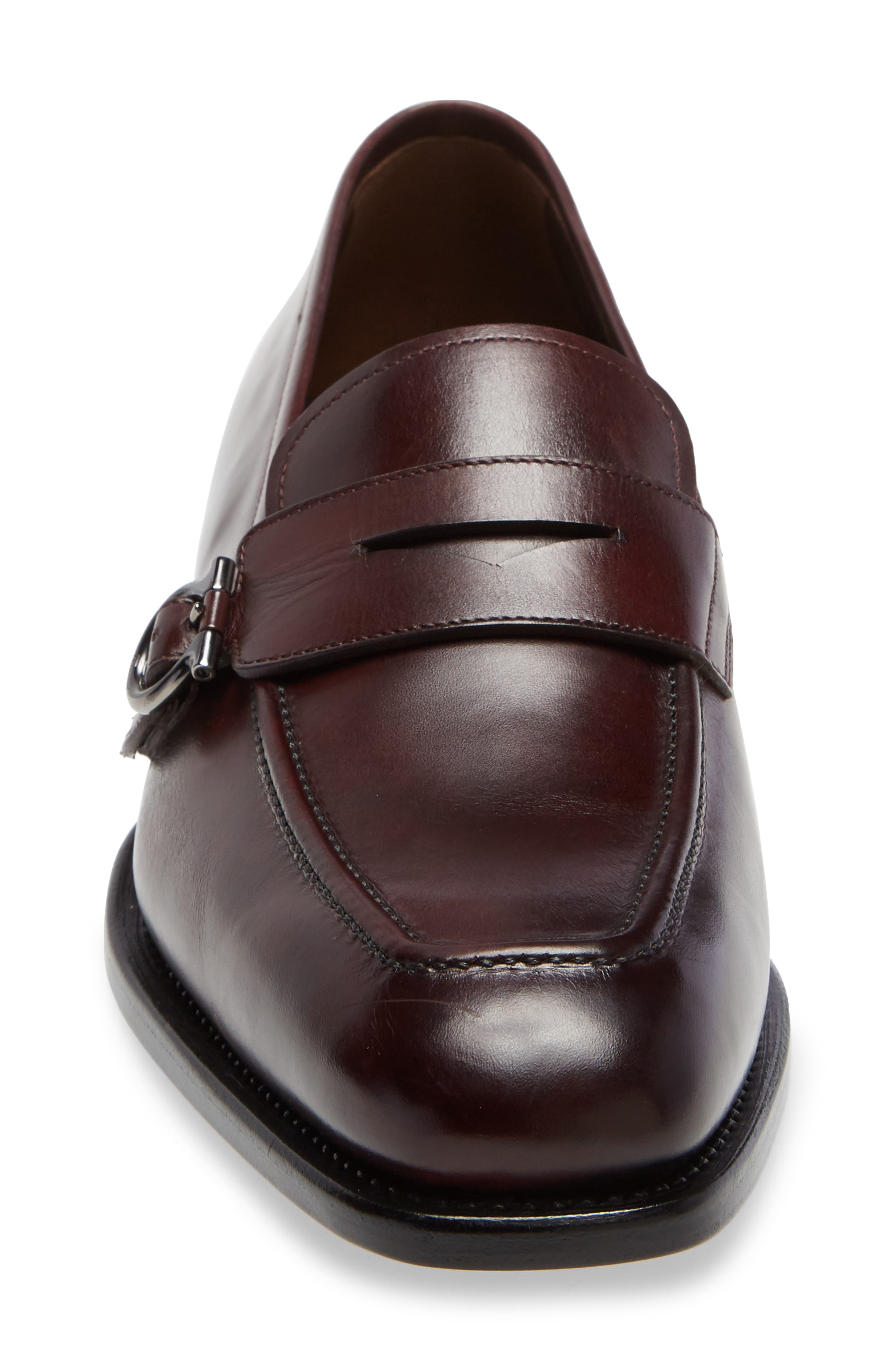 Salvatore Ferragamo Nunzio Gancio Loafer, Alternate, color, NEBBIOLO