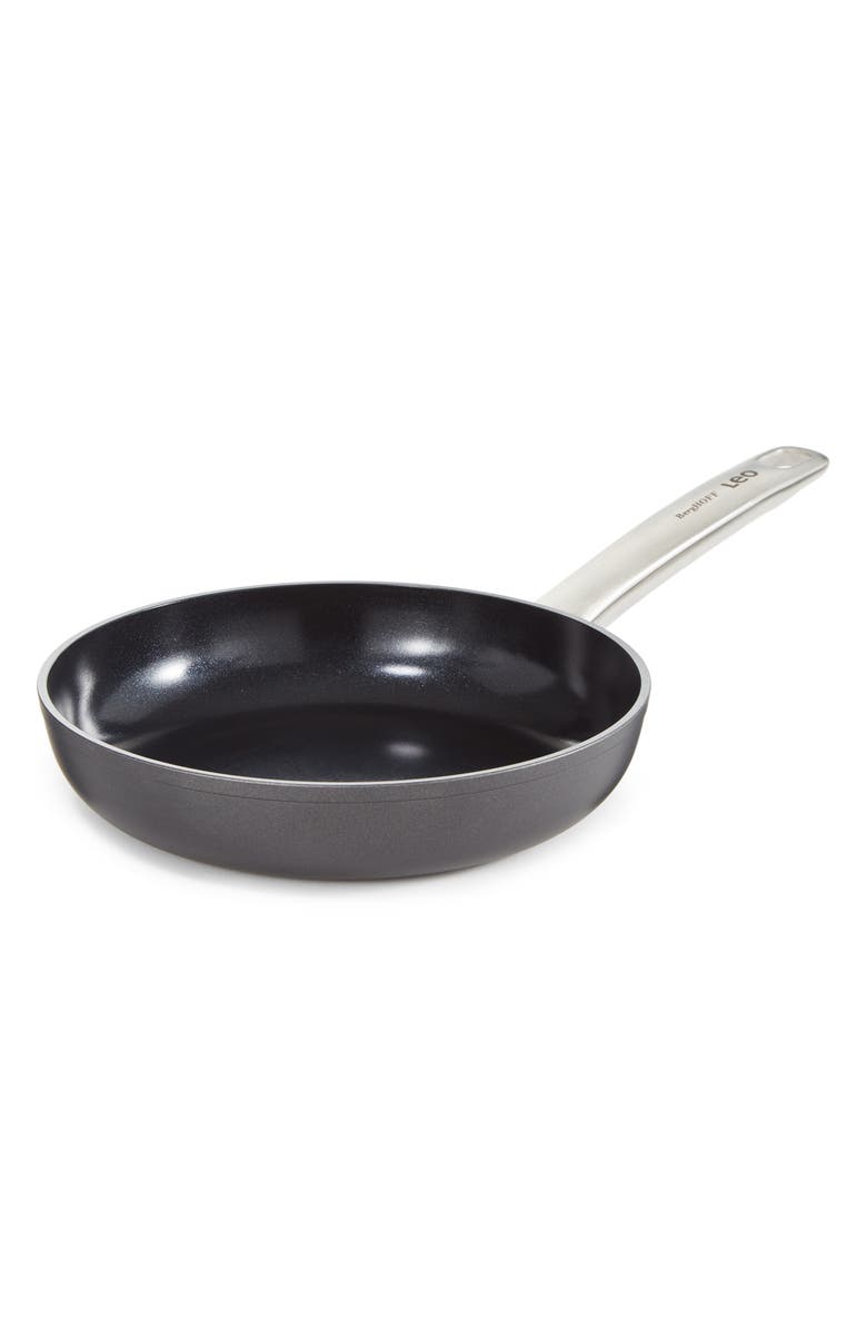 BergHOFF Leo Graphite Nonstick 8" Frying Pan, Alternate, color, Black