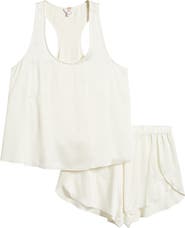 Lunya Racerback Washable Silk Short Pajamas
