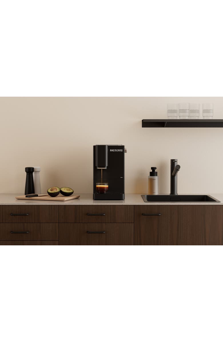 TERRA KAFFE Demi Automatic Espresso Machine, Alternate, color, Slate