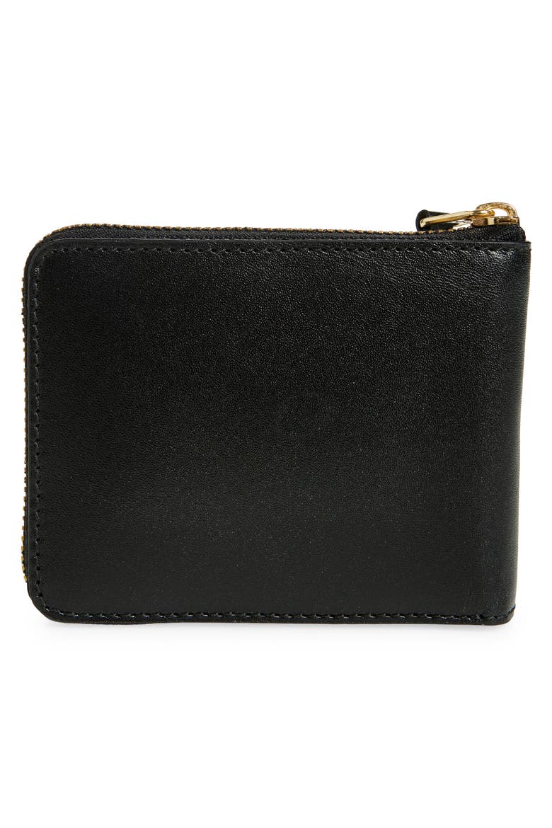 Leather Wallet, Alternate, color, BLACK