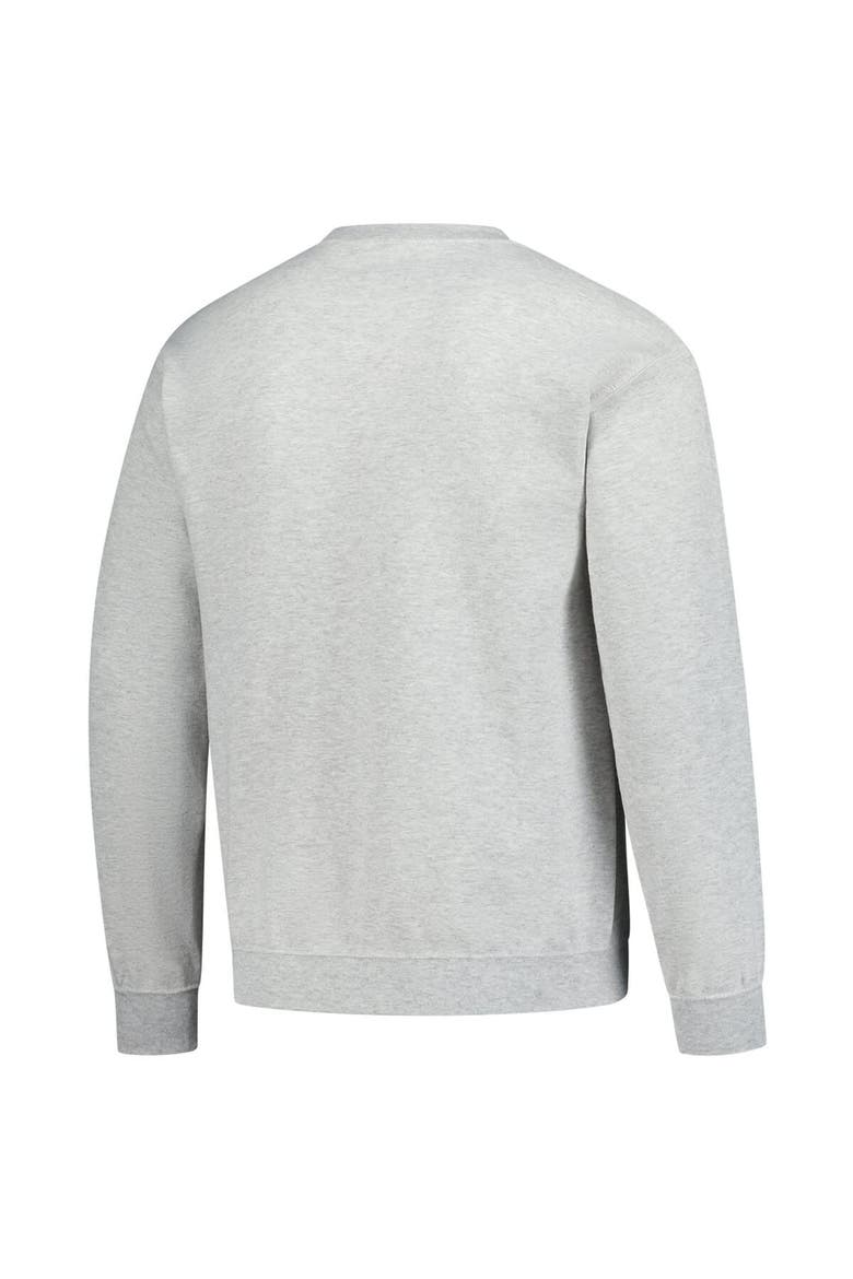Unisex BreakingT Cal Raleigh Heather Gray MLBPA Player Name & Number Sweatshirt, Alternate, color, Heather Gray