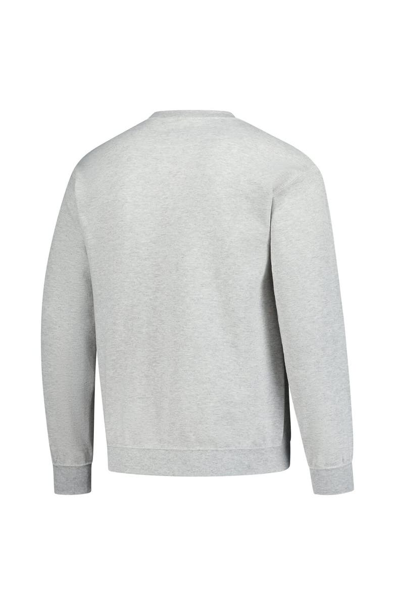 BREAKINGT Unisex BreakingT Cal Raleigh Heather Gray MLBPA Player Name & Number Sweatshirt, Alternate, color, Heather Gray