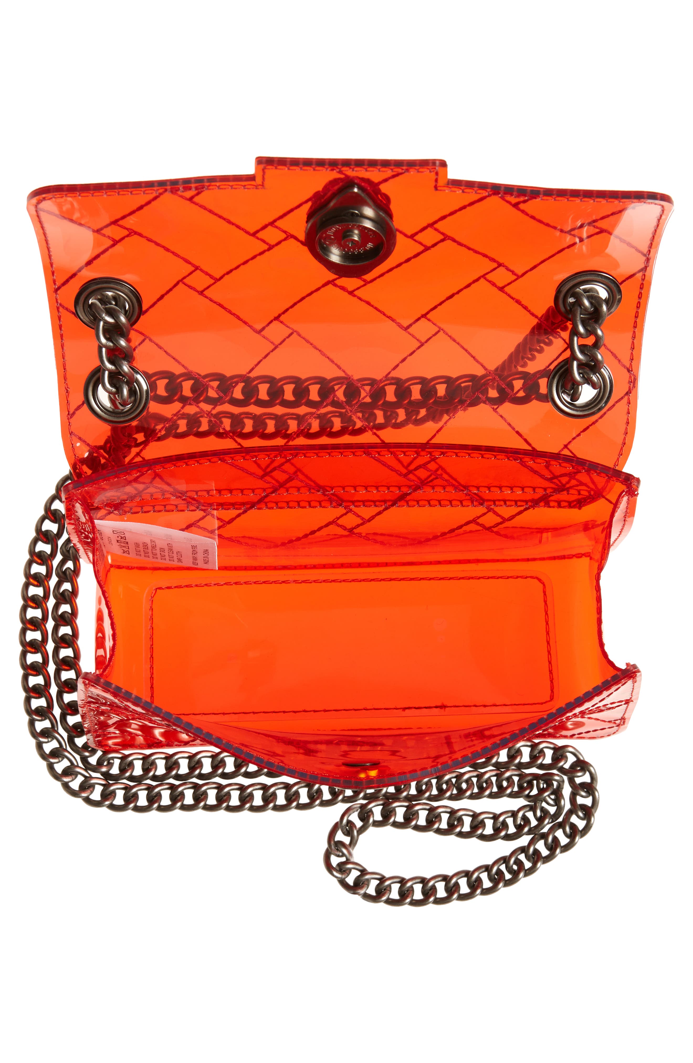Kurt Geiger London Mini Kensington Transparent Shoulder Bag, Alternate, color, 