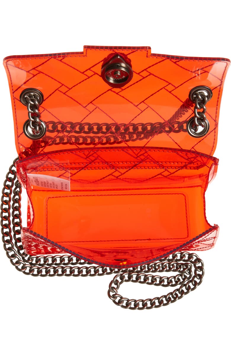Kurt Geiger London Mini Kensington Transparent Shoulder Bag, Alternate, color,