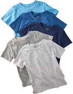 BUTTERBLU Taylor Assorted 5-Pack Organic Cotton T-Shirts